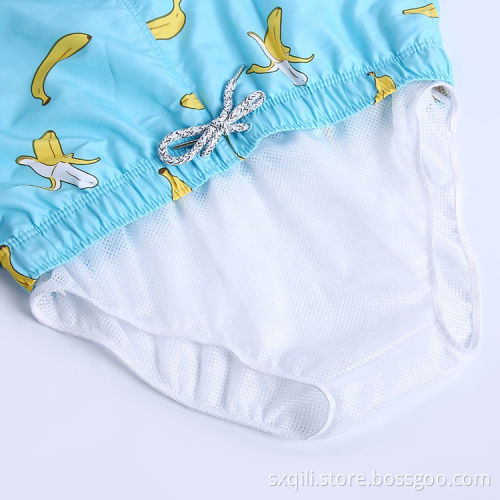 polyester swimming floating fishing board shorts men